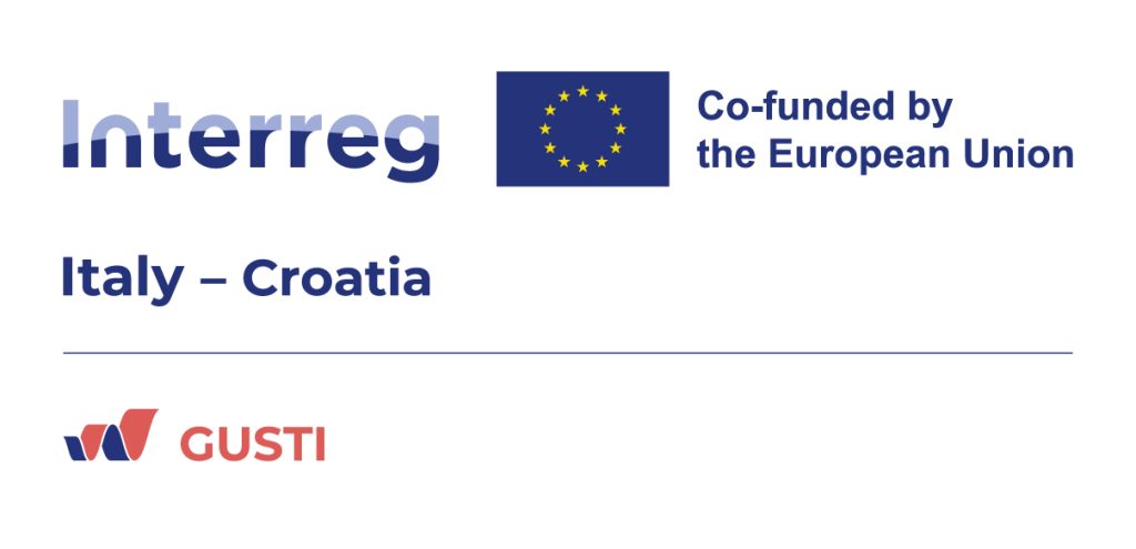 Logo Interreg Italy Croatia GUSTI 7 2