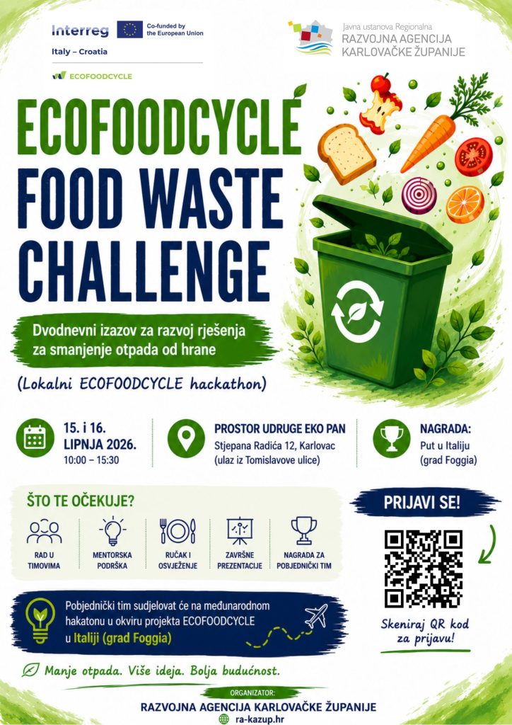 Ecofoodcycle poziv na hakaton 05.06.2026